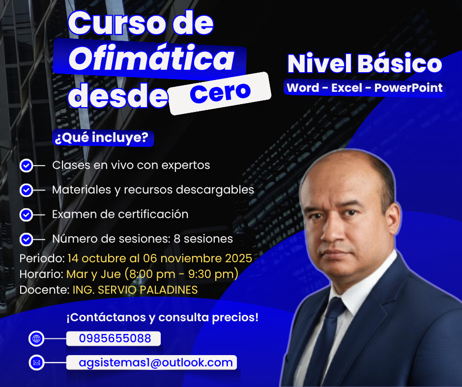 Ofimática desde Cero - Nivel Básico